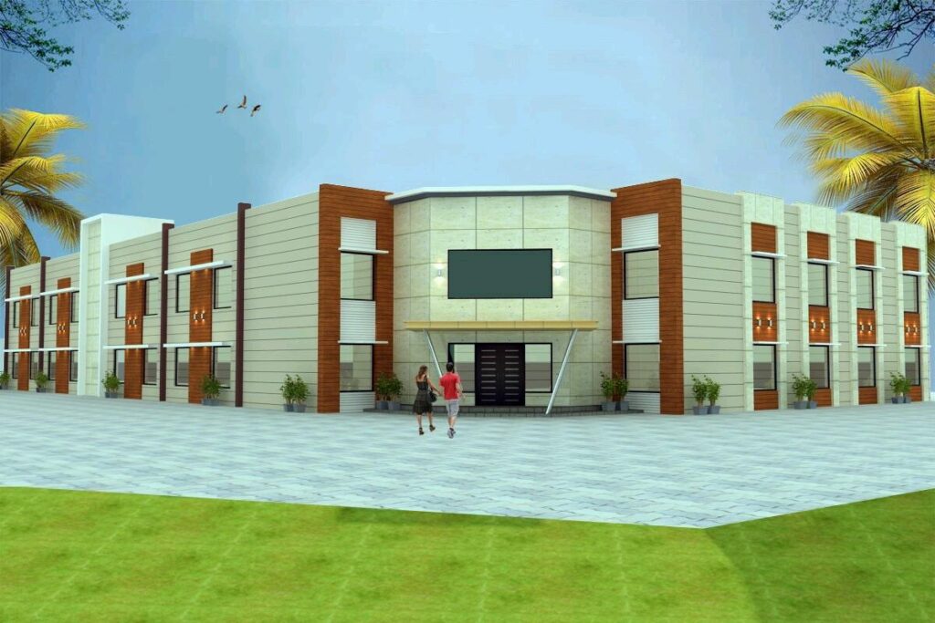 School Building 3D